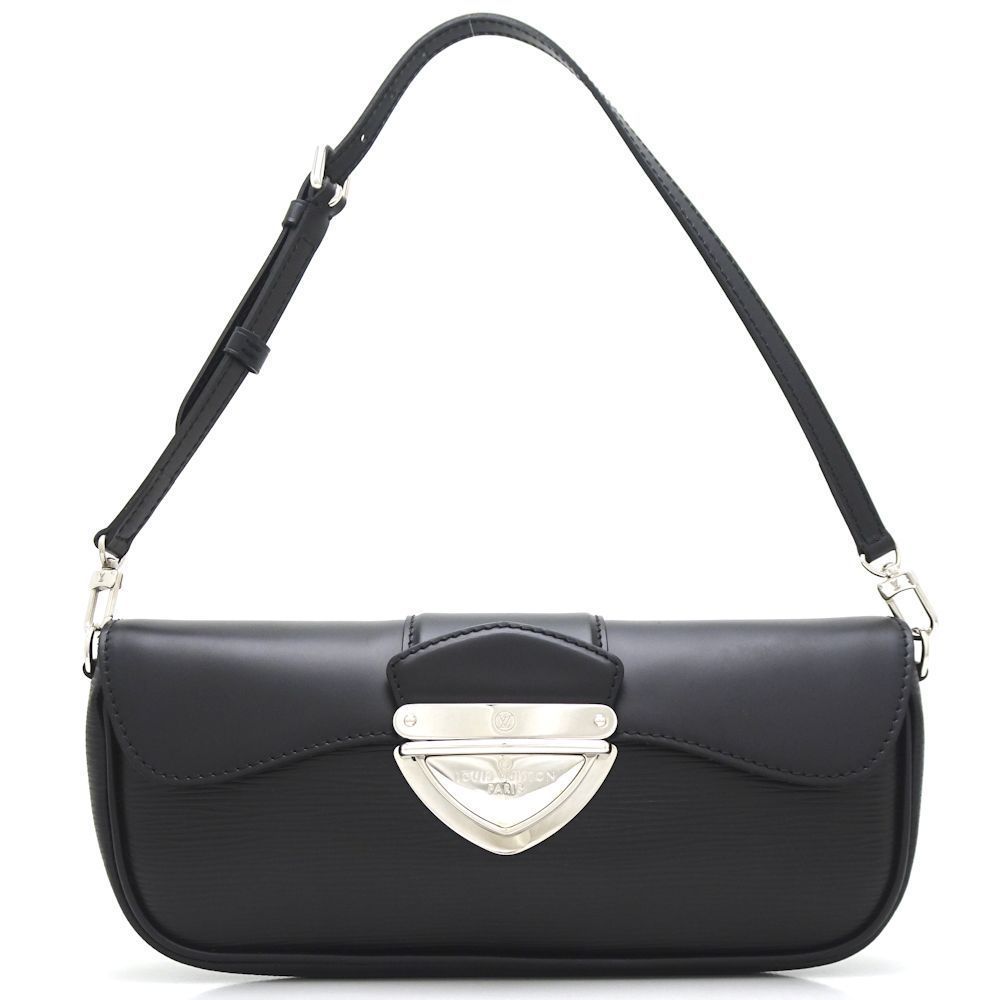 Louis Vuitton Epi Pochette Montaigne Noir Handbag